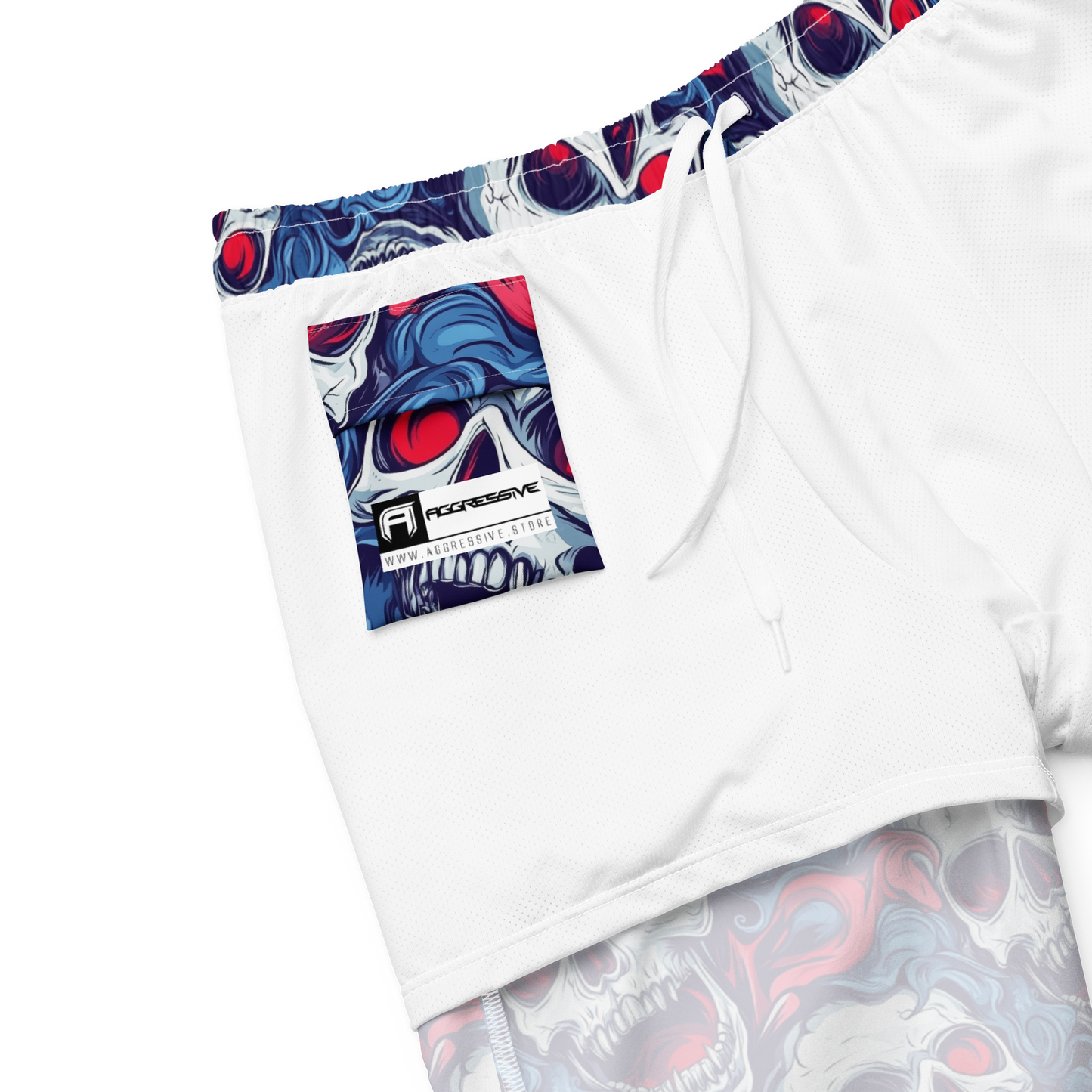 "Echoes of Chaos" Swim Trunks
